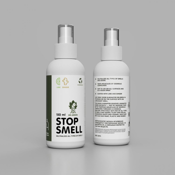 Нейтрализатор запаха Dr. Green Stop Smell ginger/lime спрей 150 - Премиум товары - Аксессуары - Магазин ТОПовых приборов и аксессуаров для  курения  bongstore.ru
